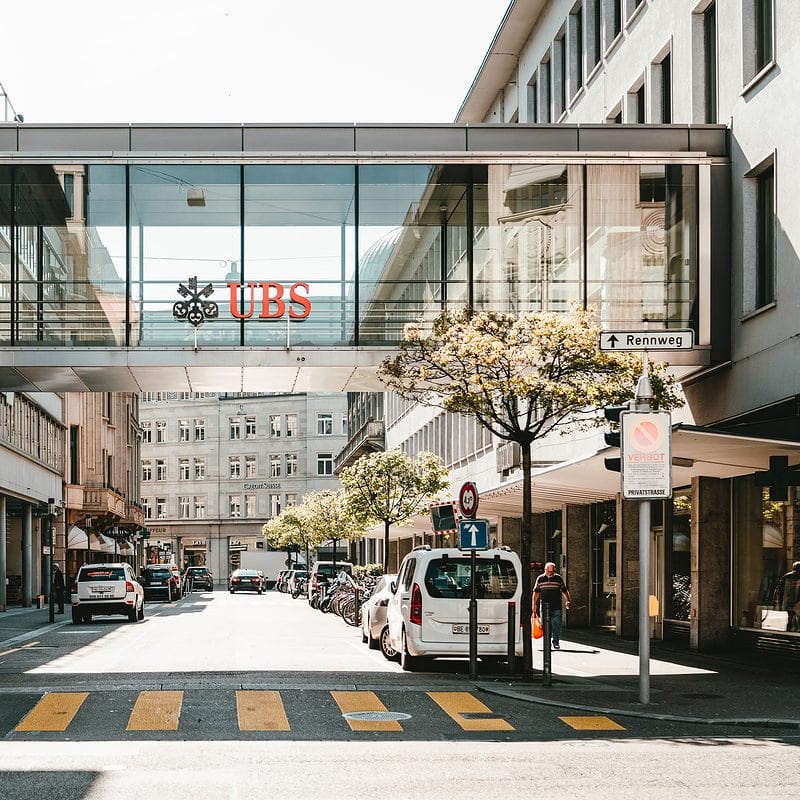 Urban street with cars